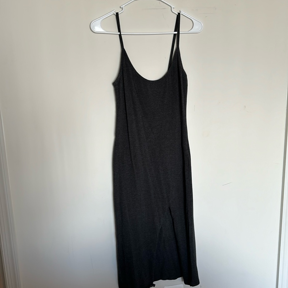 Simple dress with split